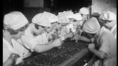 Workers at the York Cocoa Works