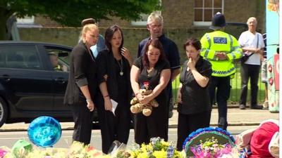 Drummer Lee Rigby's family