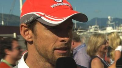 McLaren's Jenson Button