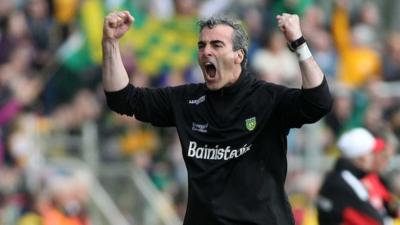 Donegal manager Jim McGuinness