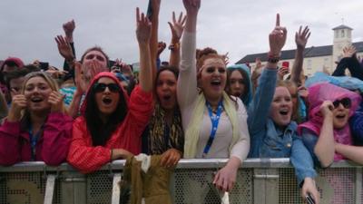 Crowd on third day at Big Weekend