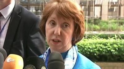 EU foreign policy chief Catherine Ashton