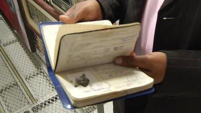 Nelson Mandela's passport