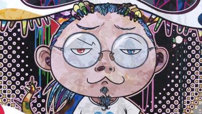 Takashi Murakami's alter-ego, Mr Dob