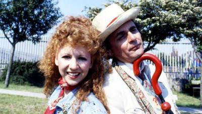 Bonnie Langford and Sylvester McCoy