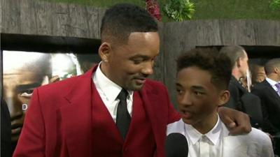 Will and Jaden Smith