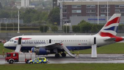 British Airways plane