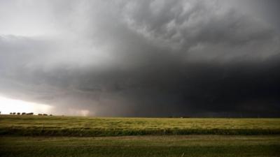 A mile-wide tornado is seen near El Reno, Oklahoma May 31, 2013