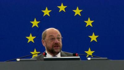 President of the European Parliament, Martin Schulz MEP