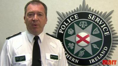 Chief Constable of the Northern Ireland Police Service, Matt Baggott