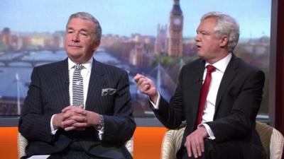 Lord West and David Davis on the Andrew Marr Show