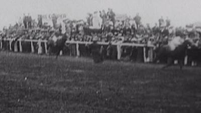 Emily Wilding-Davison on the race track