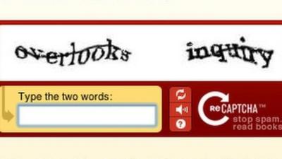 Captcha screenshot