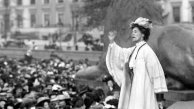 Suffragette Emily Pankhurst