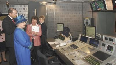 The Queen visits Broadcasting House