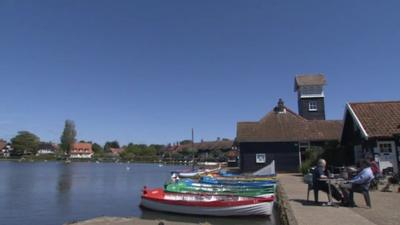 Thorpeness in Suffolk