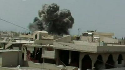 Bombing in Qusair