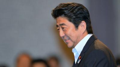 Japanese Prime Minister Shinzo Abe