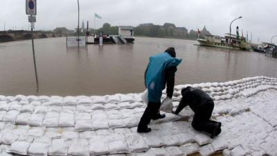 Flooding in Dresden