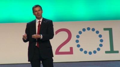 Health Secretary Jeremy Hunt