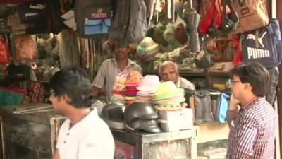 Delhi street market