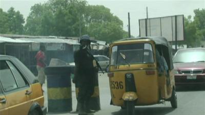 Soldier in Maiduguri