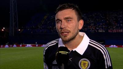 Scotland midfielder Robert Snodgrass