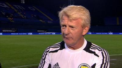 Scotland manager Gordon Strachan