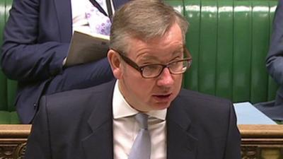 Education Secretary Michael Gove