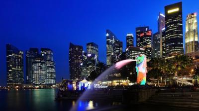 Singapore skyline