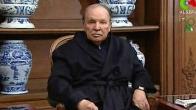 Algerian President Abdelaziz Bouteflika