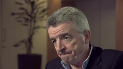 Michael O'Leary, boss of Ryanair