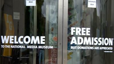 Museum doors