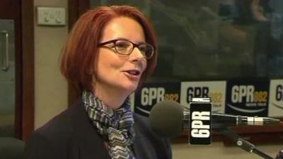 Australian Prime Minister Julia Gillard