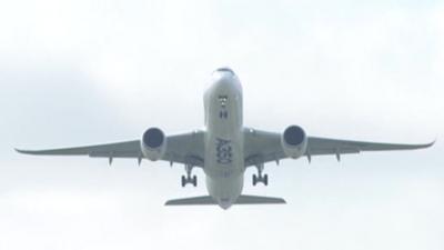 Airborne Airbus A350