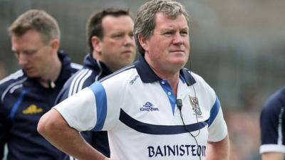 Cavan manager Terry Hyland