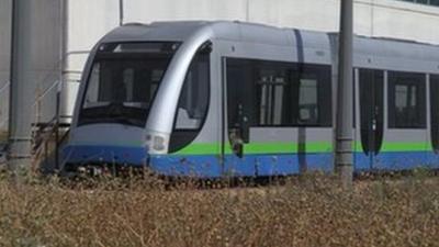 A tram car