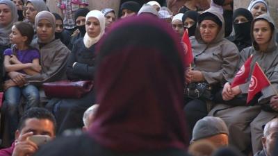 Mother addresses other mothers in Damascus