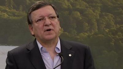 European Commission President Jose Manuel Barroso