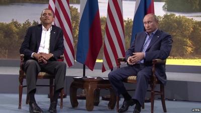 President Barack Obama and President Vladimir Putin