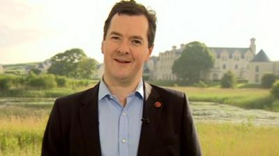 UK Chancellor of the Exchequer, George Osborne