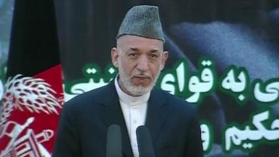 President Hamid Karzai