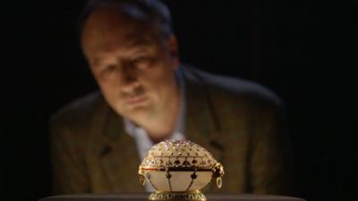 Stephen Smith and Faberge egg