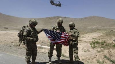 US soldiers in Afghanistan