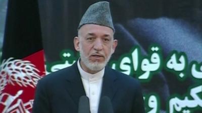 President Hamid Karzai