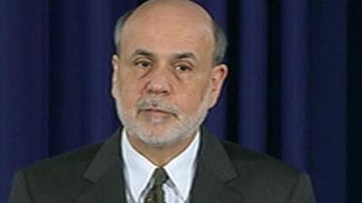 US Federal Reserve Chairman Ben Bernanke