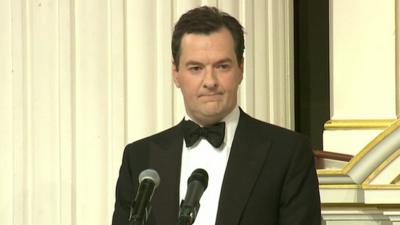 The Chancellor, George Osborne