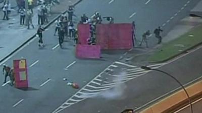 Clashes in Rio de Janeiro