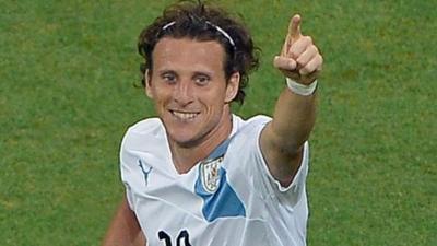 Uruguayan forward Diego Forlan