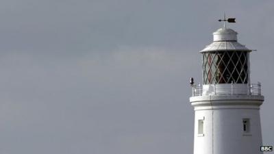 The top of the lighthouse in Southwold, Suffolk